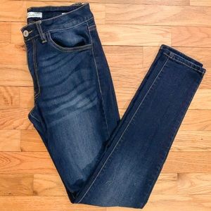 KanCan Dark Wash skinnies